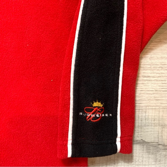 Vintage Nascar Dale Earnhardt Jr. Winner's Circle 1/4 Zip Fleece Pullover Size L - Picture 4 of 9